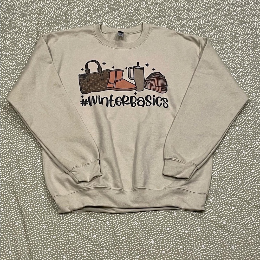 Winter basics crewneck